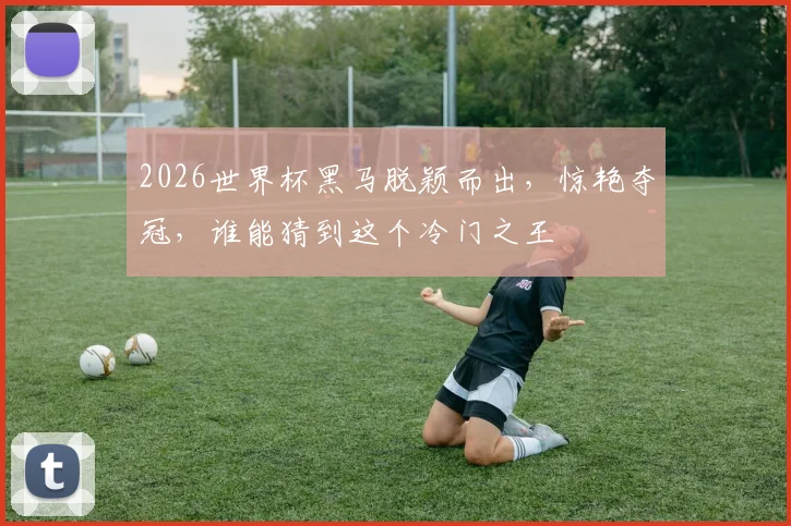 2026世界杯黑马脱颖而出，惊艳夺冠，谁能猜到这个冷门之王